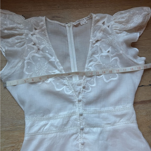 Veronica Beard White Maxi Dress (professionally altered) - Picture 6 of 15